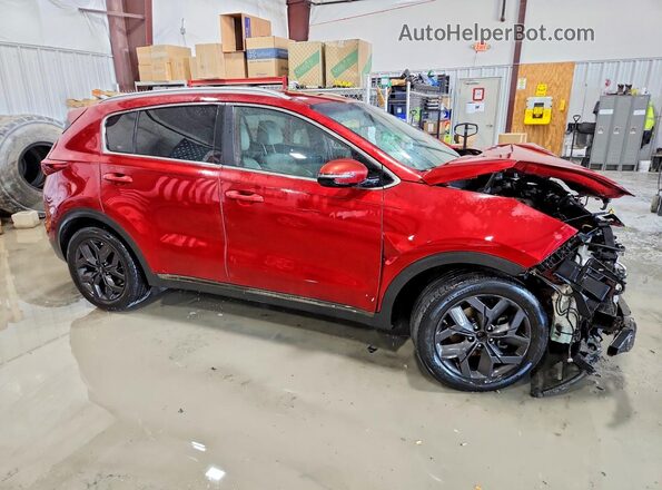 KNDP63AC9L7714731 2020 KIA SPORTAGE Maroon Przód prawy