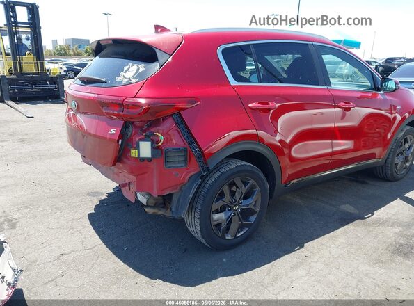 KNDP6CAC0L7724435 2020 KIA SPORTAGE Red Rear right