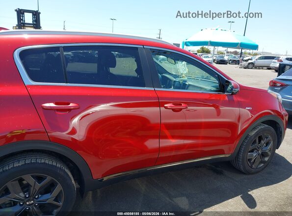 KNDP6CAC0L7724435 2020 KIA SPORTAGE Red 360 interior view