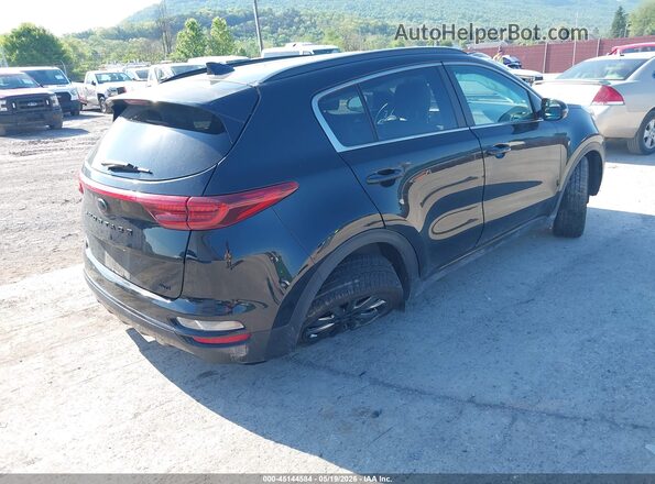 KNDP6CAC2M7900614 2021 KIA SPORTAGE Черный Задняя правая четверть