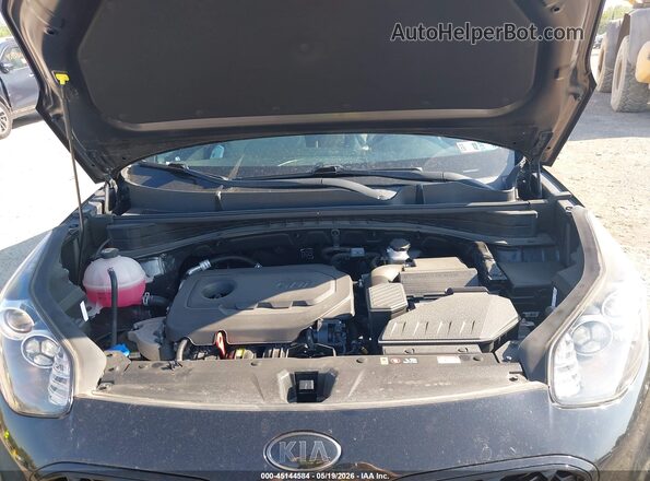 KNDP6CAC2M7900614 2021 KIA SPORTAGE Черный Вид сзади