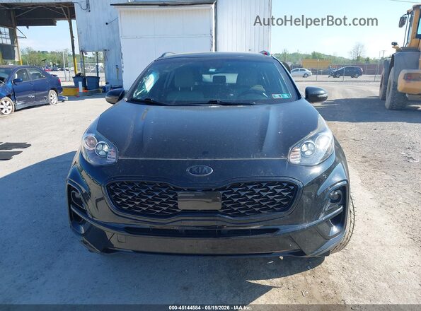KNDP6CAC2M7900614 2021 KIA SPORTAGE Черный Вид задней части салона