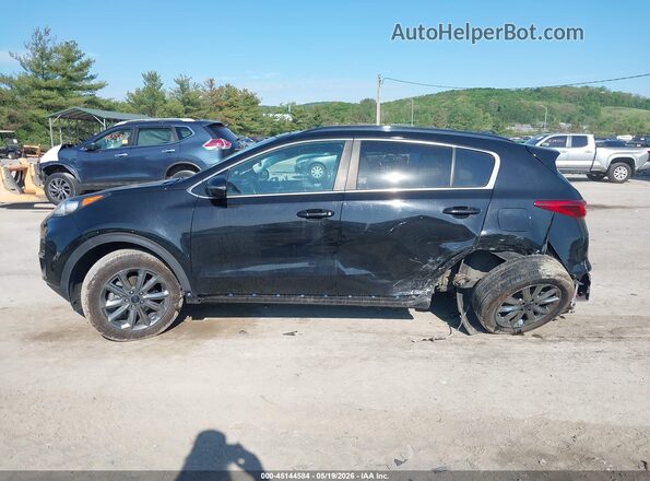 KNDP6CAC2M7900614 2021 KIA SPORTAGE Черный 