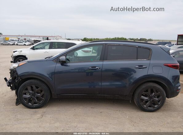 KNDP6CAC4N7955874 2022 KIA SPORTAGE Navy 
