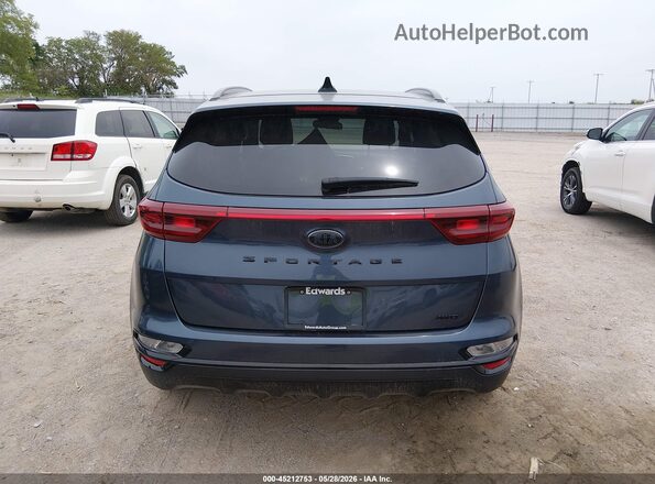 KNDP6CAC4N7955874 2022 KIA SPORTAGE Navy 
