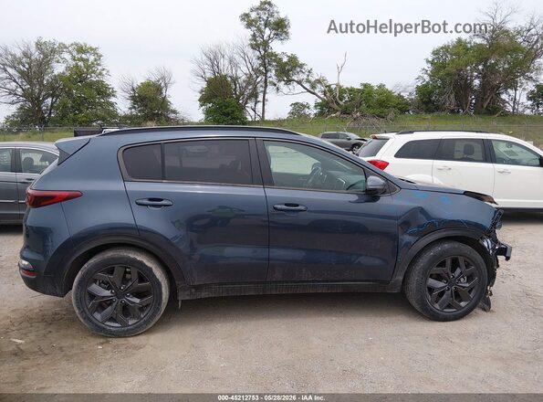 KNDP6CAC4N7955874 2022 KIA SPORTAGE Navy Vista interior de 360 grados