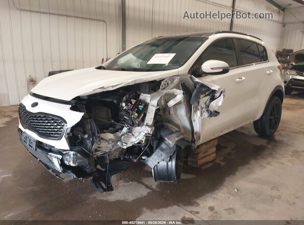 KNDP6CAC4N7961237 2022 KIA SPORTAGE Белый Передняя левая четверть