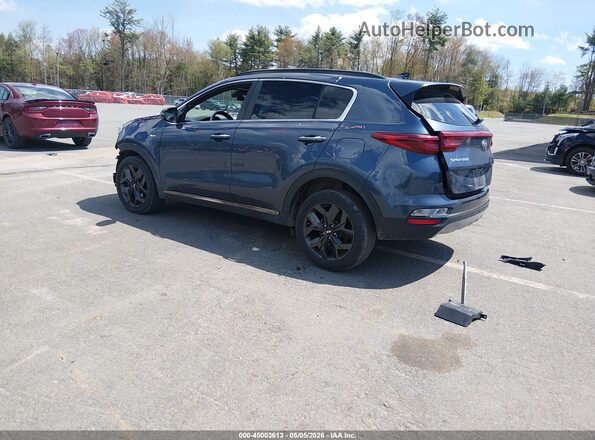 KNDP6CAC6L7772490 2020 KIA SPORTAGE Blue Հետևի ձախ