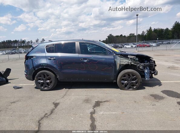 KNDP6CAC6L7772490 2020 KIA SPORTAGE Blue Սալոնի 360 աստիճան տեսք