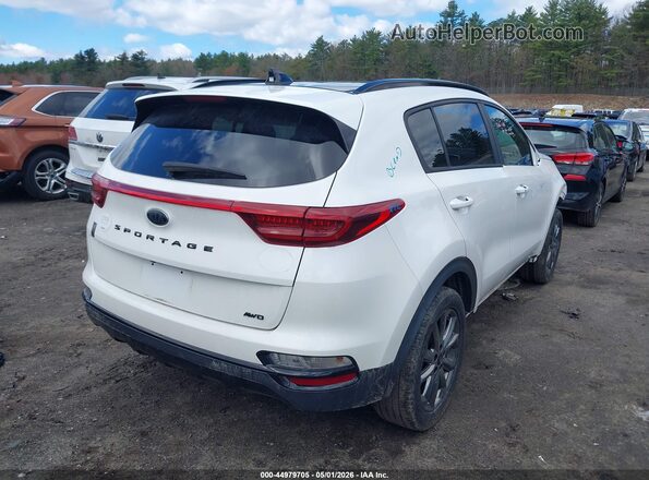 KNDP6CAC6N7016628 2022 KIA SPORTAGE White უკანა მარჯვენა