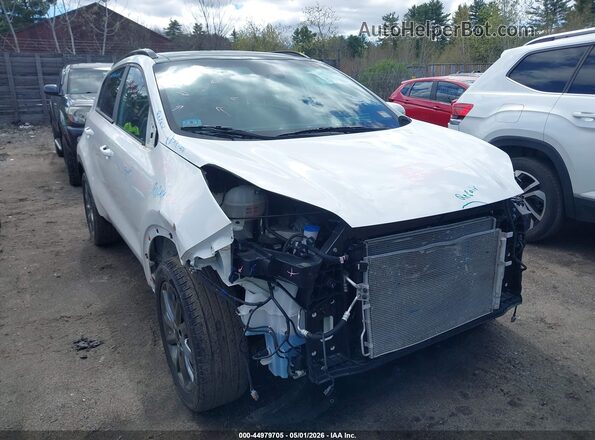 KNDP6CAC6N7016628 2022 KIA SPORTAGE White წინა ხედი