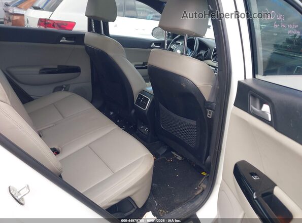 KNDP6CAC6N7016628 2022 KIA SPORTAGE White VIN კოდის სტიკერის ხედი