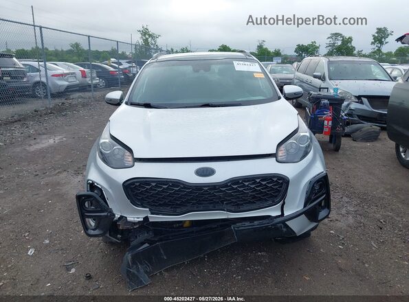 KNDP6CAC7N7961717 2022 KIA SPORTAGE Silver 