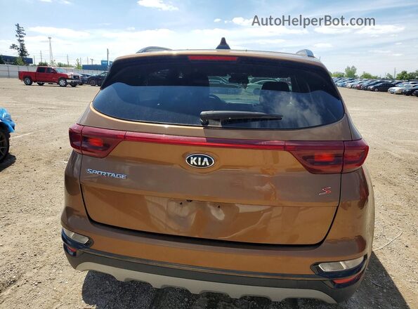 KNDP6CAC8L7637835 2020 KIA SPORTAGE Gold Հետևի տեսք