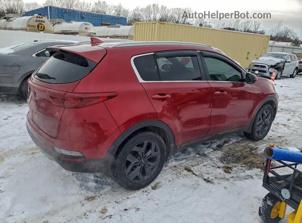 KNDP6CAC8L7652092 2020 KIA SPORTAGE Red Rear right