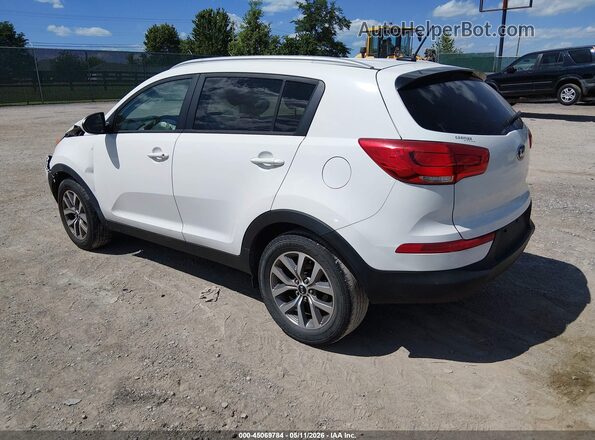 KNDPB3AC2G7860115 2016 KIA SPORTAGE White Հետևի ձախ