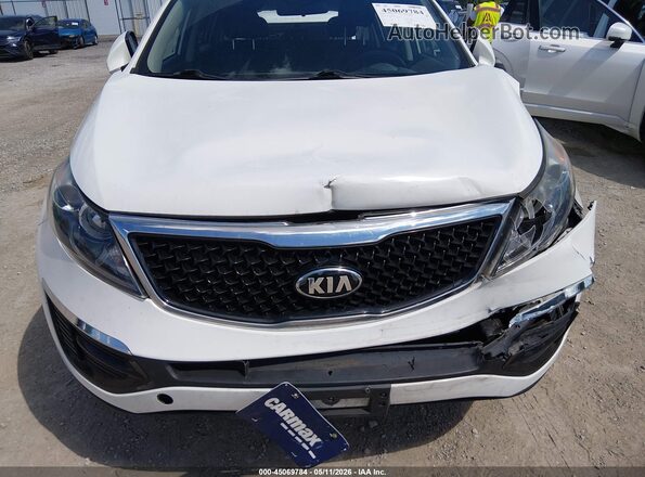 KNDPB3AC2G7860115 2016 KIA SPORTAGE White Դիմացի տեսք