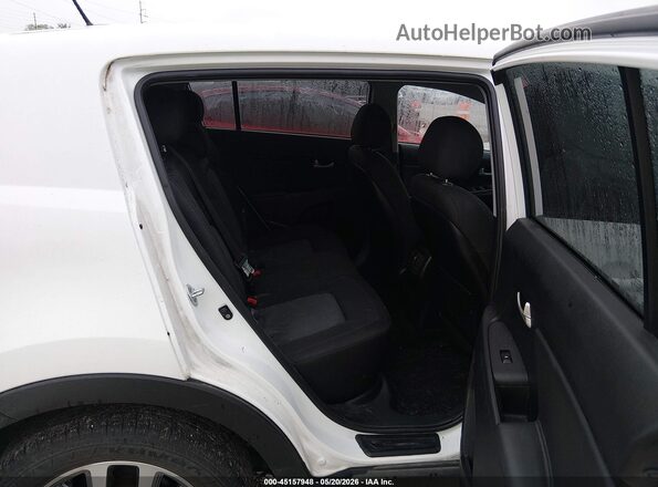 KNDPB3AC4G7830064 2016 KIA SPORTAGE White VIN კოდის სტიკერის ხედი