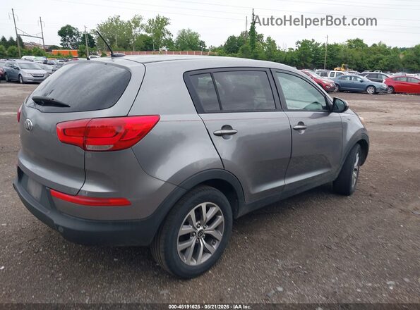 KNDPB3AC4G7837757 2016 KIA SPORTAGE Gray Հետևի աջ
