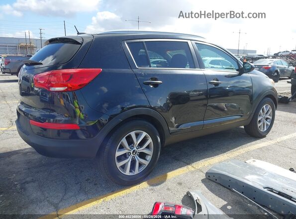 KNDPB3AC6G7795902 2016 KIA SPORTAGE Black Tył prawy