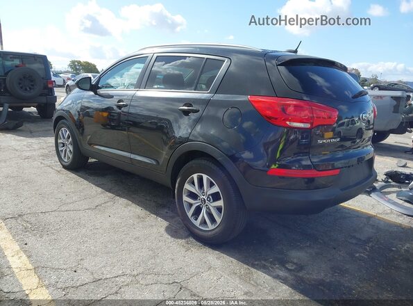 KNDPB3AC6G7795902 2016 KIA SPORTAGE Black Tył lewy