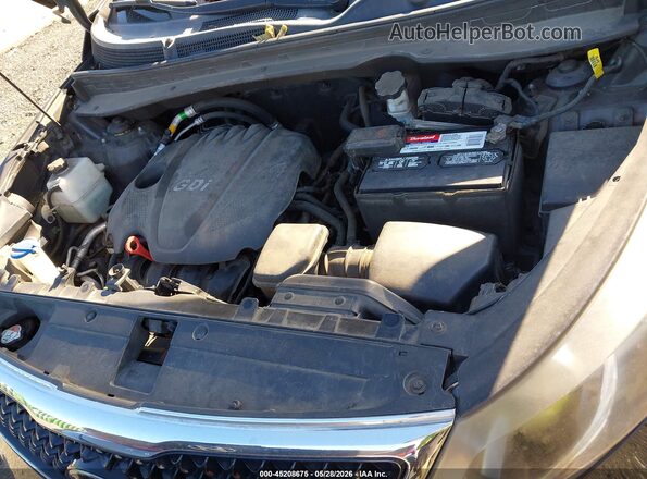 KNDPB3AC6G7818742 2016 KIA SPORTAGE Black Rear view