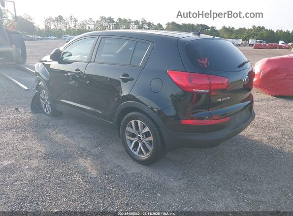 KNDPB3AC6G7859310 2016 KIA SPORTAGE Black Rear left