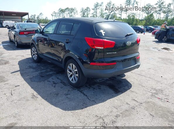 KNDPB3AC7G7847764 2016 KIA SPORTAGE Black Հետևի ձախ