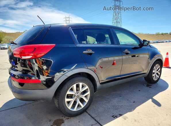 KNDPB3AC9G7810845 2016 KIA SPORTAGE Black Trasero derecho