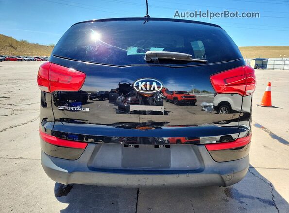 KNDPB3AC9G7810845 2016 KIA SPORTAGE Black Vista trasera