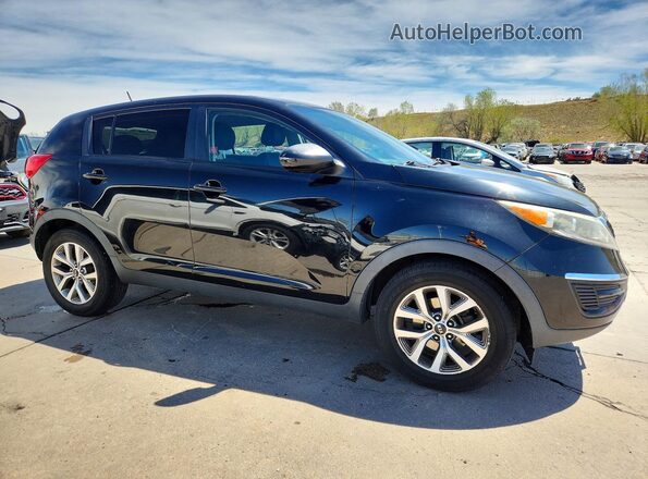 KNDPB3AC9G7810845 2016 KIA SPORTAGE Black Delantero derecho