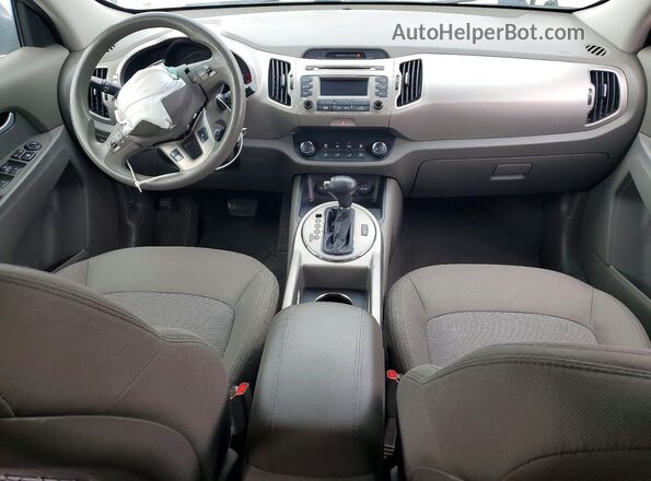 KNDPBCAC1G7844780 2016 KIA SPORTAGE Gray Առջևի վահանակի տեսք