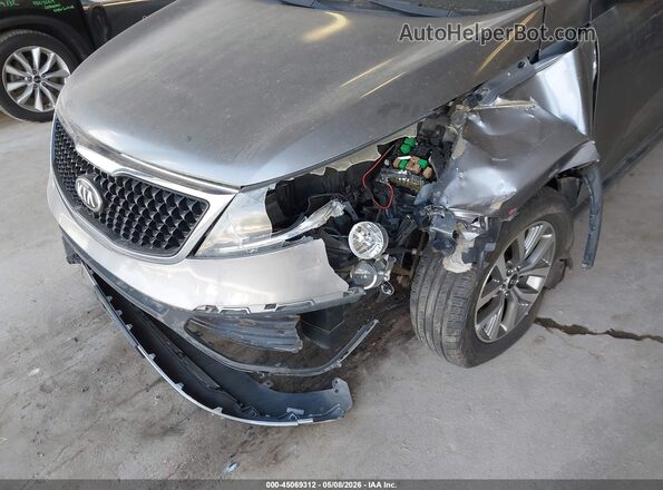 KNDPBCAC3G7879367 2016 KIA SPORTAGE Gray Դիմացի տեսք