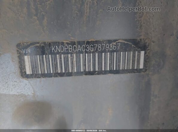 KNDPBCAC3G7879367 2016 KIA SPORTAGE Gray Շարժիչի բաժամունքի տեսք