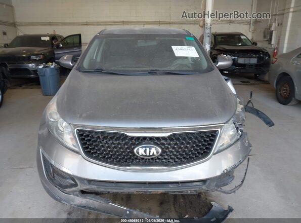 KNDPBCAC3G7879367 2016 KIA SPORTAGE Gray Առջևի վահանակի տեսք