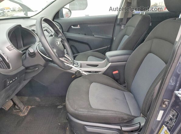 KNDPBCAC8G7879333 2016 KIA SPORTAGE Blue Front interior view