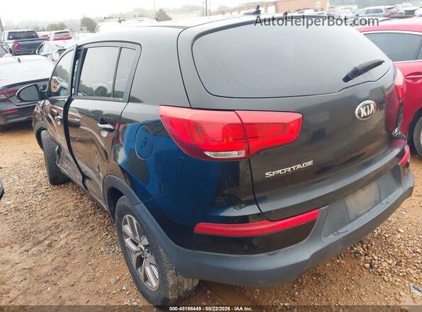 KNDPBCACXG7879138 2016 KIA SPORTAGE Black Rear left