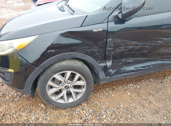 KNDPBCACXG7879138 2016 KIA SPORTAGE Black Front view