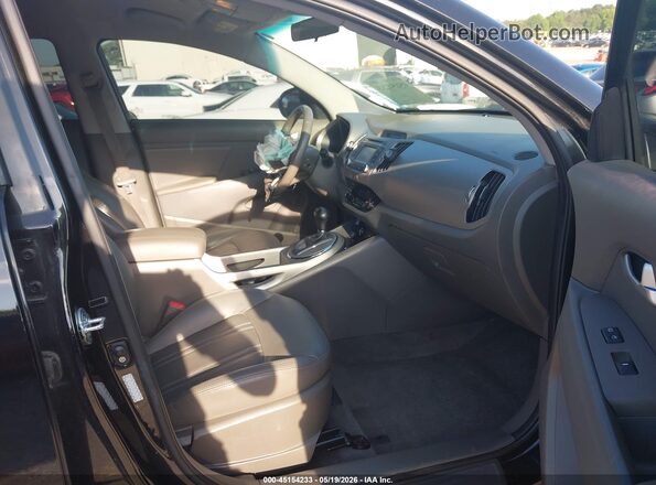 KNDPC3AC4G7831163 2016 KIA SPORTAGE Black Вид салону спереду