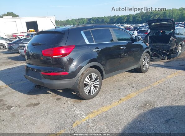 KNDPC3AC4G7831163 2016 KIA SPORTAGE Black Задня права чверть