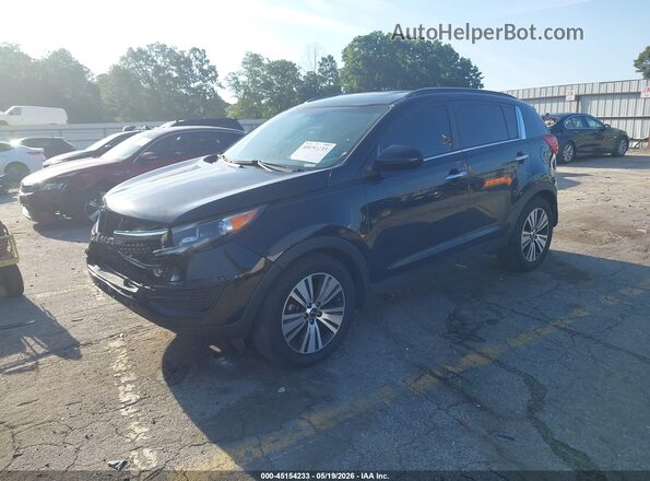 KNDPC3AC4G7831163 2016 KIA SPORTAGE Black Передня ліва чверть
