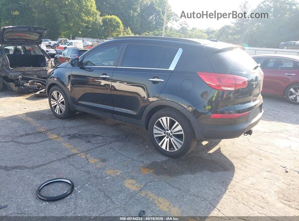 KNDPC3AC4G7831163 2016 KIA SPORTAGE Black Задня ліва чверть