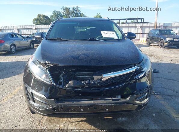 KNDPC3AC4G7831163 2016 KIA SPORTAGE Black Вид щитка приладів