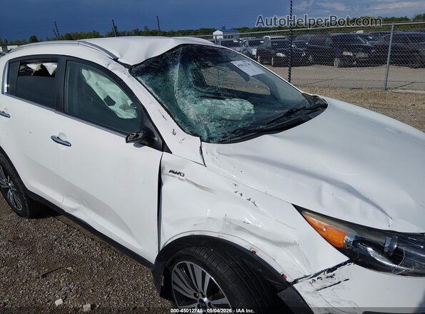 KNDPCCAC4G7859254 2016 KIA SPORTAGE White წინა ხედი