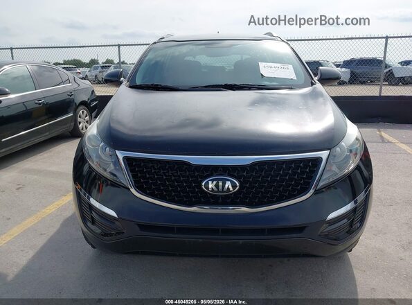 KNDPCCAC9G7874381 2016 KIA SPORTAGE Черный Вид щитка приборов