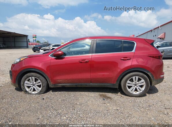KNDPM3AC0J7392502 2018 KIA SPORTAGE Burgundy 360 interior view