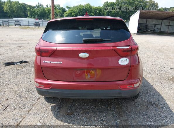 KNDPM3AC0J7392502 2018 KIA SPORTAGE Burgundy 