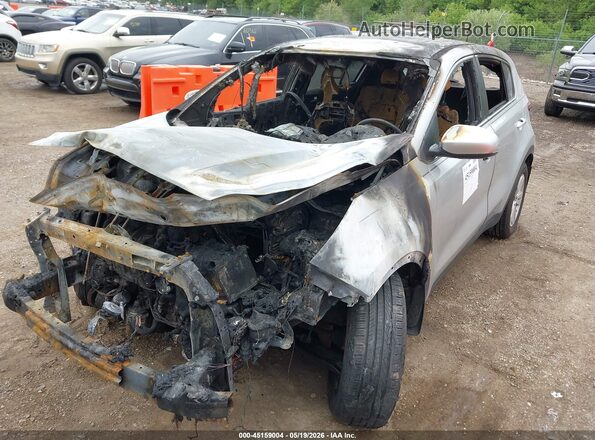 KNDPM3AC0K7509898 2019 KIA SPORTAGE Silver Вид спереду