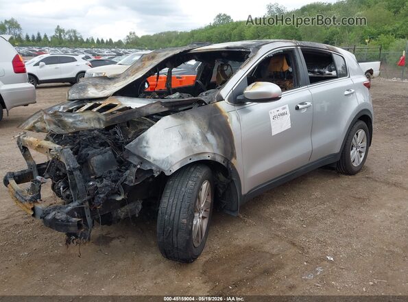 KNDPM3AC0K7509898 2019 KIA SPORTAGE Silver Передня ліва чверть