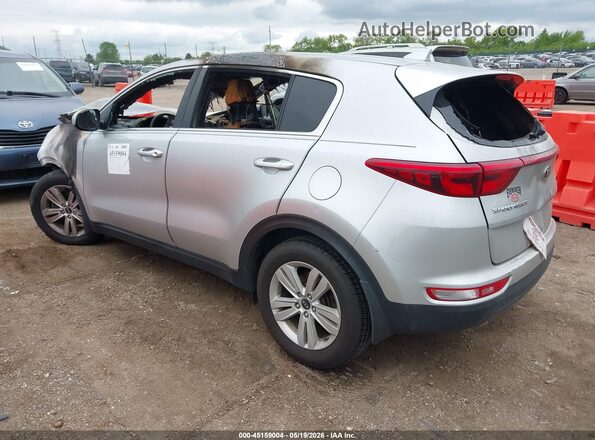 KNDPM3AC0K7509898 2019 KIA SPORTAGE Silver Задня ліва чверть